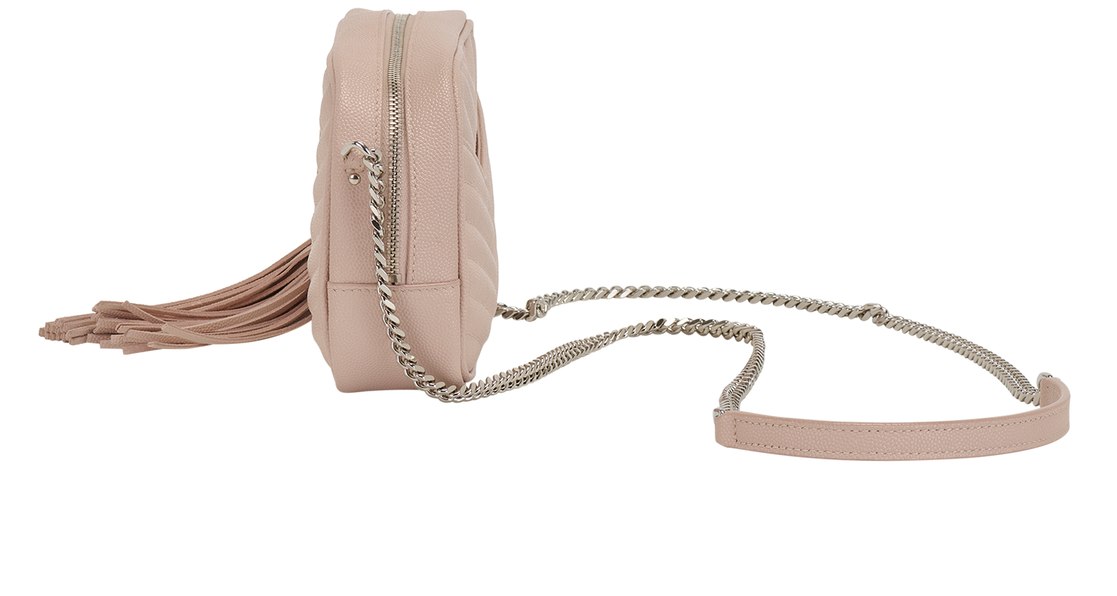 Mini Tassels Lou, &pound;895, Handbags, Pink, Leather, Bottom view